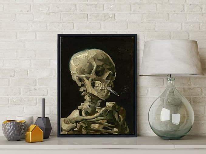 Wieco Art Framed Art Skull of a Skeleton - Image 3