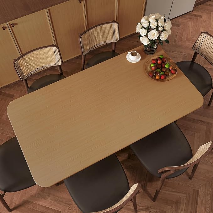 Light Brown Wood Contact Paper Thick Oak Wood Wallpaper Peel and Stick 16"x354" - Image 3
