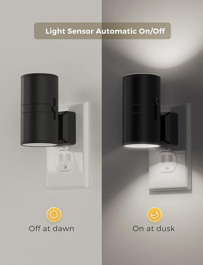L LOHAS LED Bright Night Light, Night Lights Plug into Wall, 5000K Daylight - Image 2