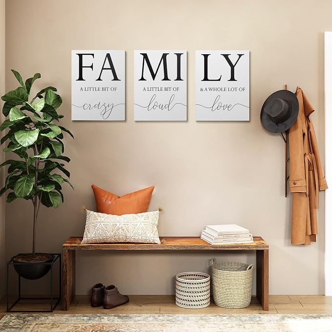 GUBIYU Home Family Wall Decor, Wall Art - Image 5