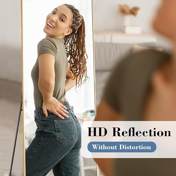DUMOS 19"x58" Full Length Mirror - Image 3