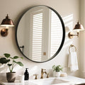 WallBeyond Round Wood Mirror by WallBeyond