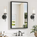 Keonjinn 20 x 30 Inch Black Bathroom Mirrors by Keonjinn