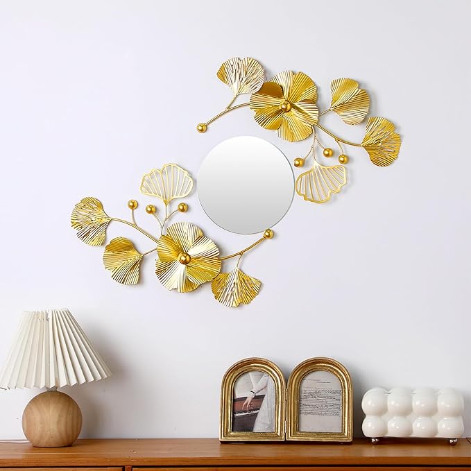 Tandefio 3 Pcs Metal Decorative Wall Mirrors - Image 4