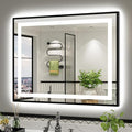 40x32 Inch LED Bathroom Mirror by Briivuemodernmirrors