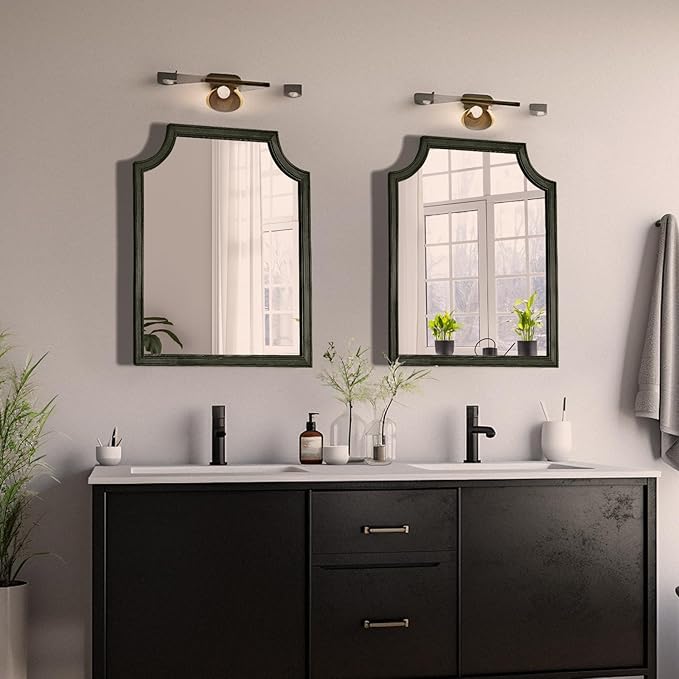 WallBeyond Scalloped Wood Mirror - Image 2