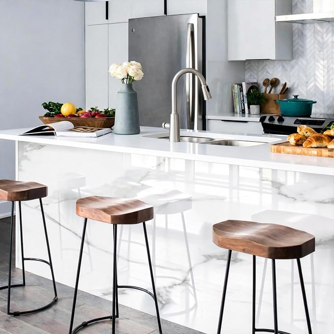 Marble Peel and Stick Waterproof Wall Paneling, Covers 38.75 Sq. Ft. - Image 8