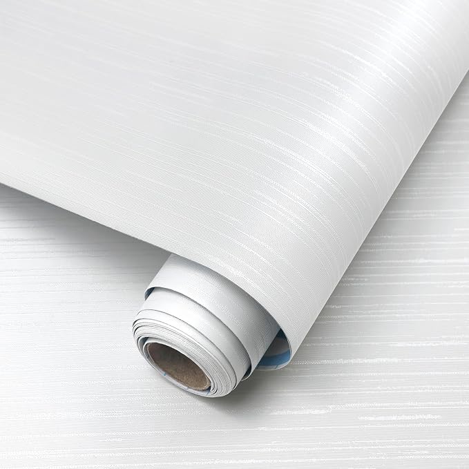 White Grasscloth Peel and Stick Wallpaper Modern Grasscloth Wallpaper 15.7" x by TAPETYLLER