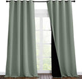 NICETOWN Full Shading Curtains 96 inches Long 2 Panels Set by NICETOWN