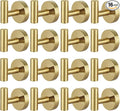 16pcs Gold BathTowel Hooks Robe Coat Bathroom Wall Hook Stainless Steel Heavy by Homagic