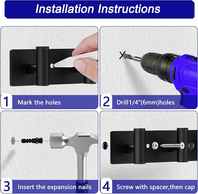 Bntuk Coat Rack Wall Mount - Image 4