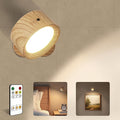 LED Wall Mounted Lights, Rechargeable Wall Sconces Lamp, 3 Color Temps & Remote by AMETHEUS