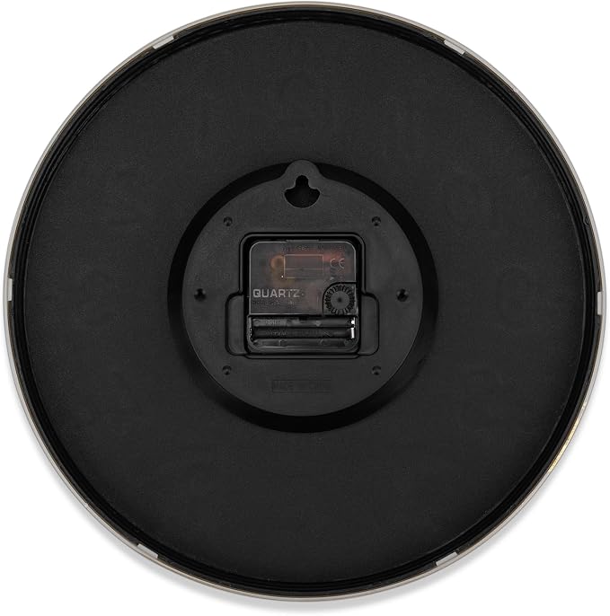 Foxtop Modern Wall Clock Silent Non-Ticking Battery Operated Round Quartz 12 - Image 9