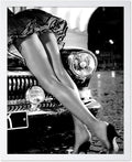 Poster Master Sexy Legs on Classic Car Poster by PosterMaster