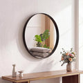 NEWBULIG 20-Inch Round Wall Mirror, Bathroom Wall Circle Mirror by NEWBULIG