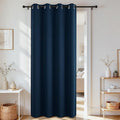 Joydeco Blackout Door Curtain for Doorway Privacy 90 Inches Long, Grommet by JOYDECO