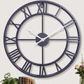18.5 Inch Large Wall Clocks for Living Room, Modern Decorative Metal Big by Unknown