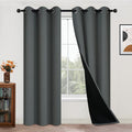 Yakamok 84 Inch Length 100% Blackout Curtains by Yakamok