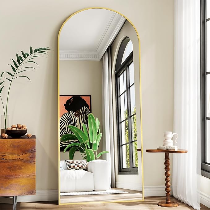 Large Full Length Mirror, Room Decor Big Full Body Mirror by WISSMILESHOME