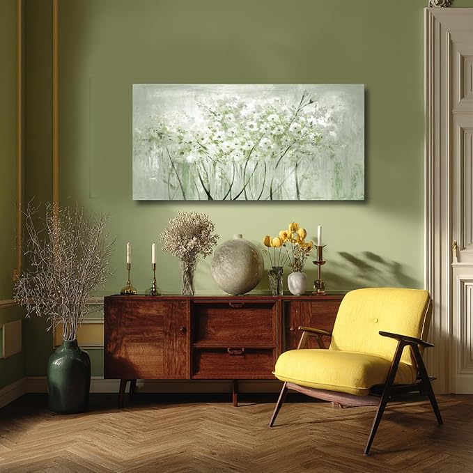 Modern Botanical Canvas Wall Art - Image 5