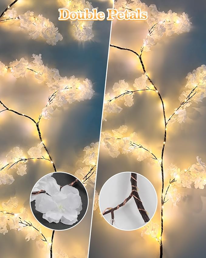 GOESWELL Cherry Blossom Tree Lights - Image 6