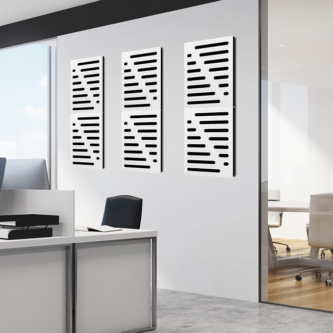 Art3d 6-Pack Self-Adhesive Soundproof Acoustic Panels - Image 2