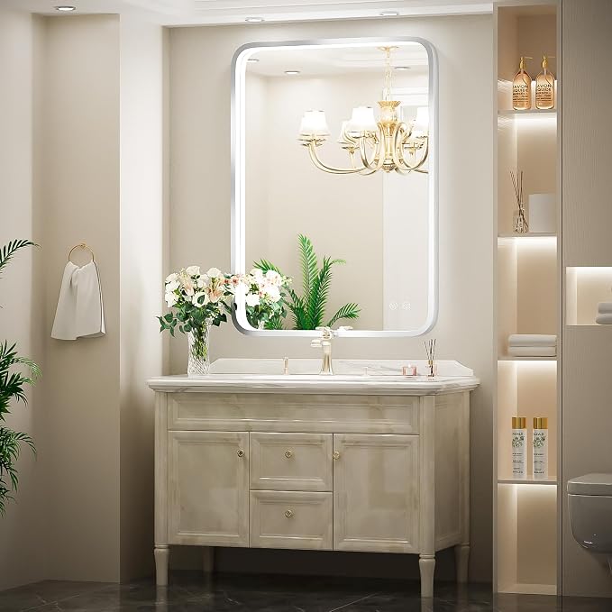 24x36 Inch LED Bathroom Mirror - Image 2