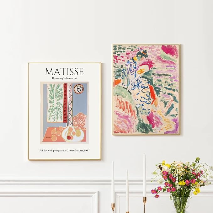 uniro Matisse Wall Art Prints, Matisse Eclectic Wall Decor, Henri Matisse - Image 5