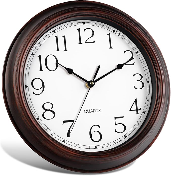 KECYET 14 Inch Wall Clocks Battery Operated Silent Non-Ticking Wall Clock - Image 2
