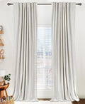 100% Blackout Shield Linen Blackout Curtains by 100BlackoutShield