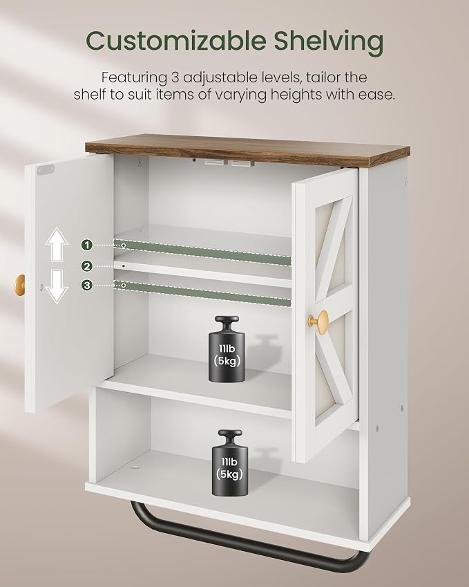 CHOEZON Bathroom Wall Cabinet, Medicine Cabinet - Image 6