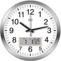 HITO 14 Inch Silent Wall Clock Battery Operated by hito