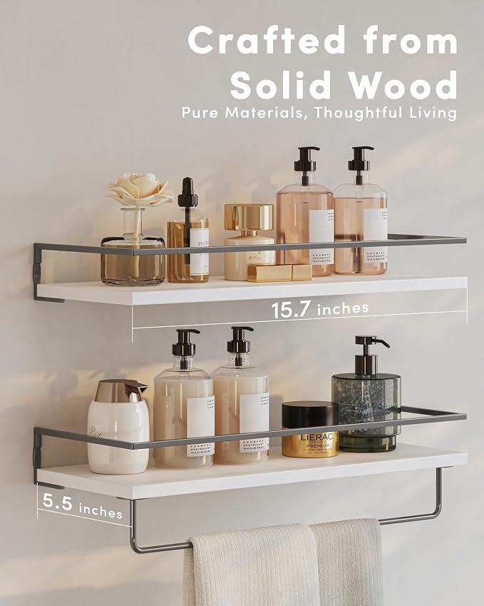 Onlysky Bathoom Shelves, Floaiting Shelves - Image 2