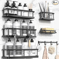 YASONIC Shower Caddy Adhesive, Rustproof Shower Shelves by YASONIC