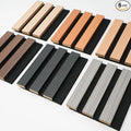 Art3d 6-Pack Acoustic Wood Slat Wall Panel Sample by Art3d