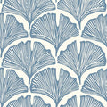 Tempaper x Novogratz Waverly Blue Feather Palm Removable Peel and Stick by TempaperCo