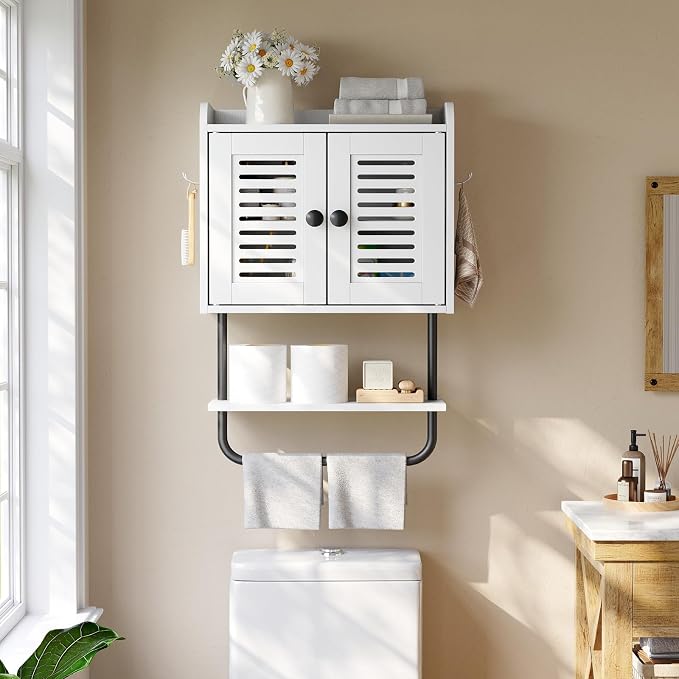 HOOBRO Medicine Cabinet, Double Doors Bathroom Wall Cabinet - Image 7