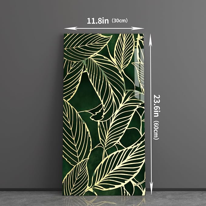Haimin Wall Panels Peel and Stick 10 Pieces 23.6x11.8in Lightweight Backsplash - Image 2