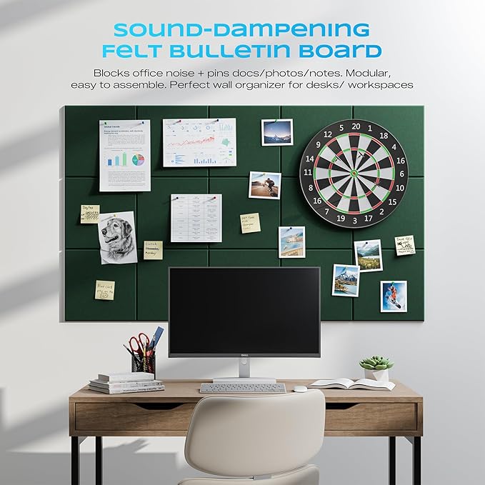 12 Pack Self-Adhesive Acoustic Panels, Soundproof Wall Panels - Image 4