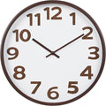 Modern Wood Farmhouse Wall Clock 16 Inch Large Vintage Wall Clocks Battery by HorizentWallClock