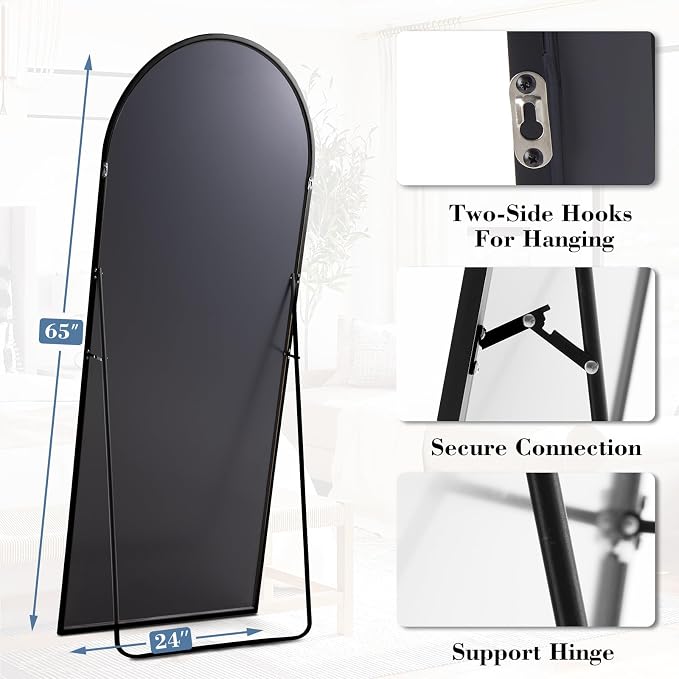 DUMOS Arched Full Length Mirror - Image 5