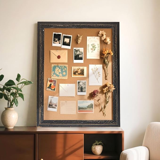 Cork Board Bulletin Board - Image 2
