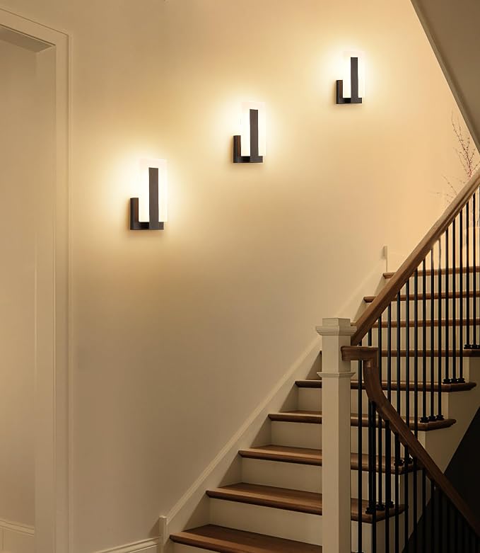 Joosenhouse Modern LED Wall Sconce Dimmable Wall Mounted Lamp Set of 2 - Image 5