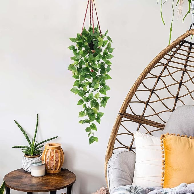 BLEUM CADE 1pcs Fake Hanging Plants Kit - Image 6