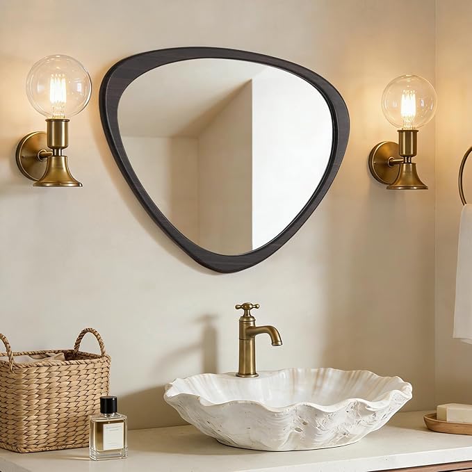 WallBeyond Asymmetrical Mirror, Irregular Wall Mirror, Wall Mirrors Decorative - Image 2