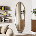 Irregular Full Length Mirror, Large Asymmetrical Wall Mirrors by TheiaMo