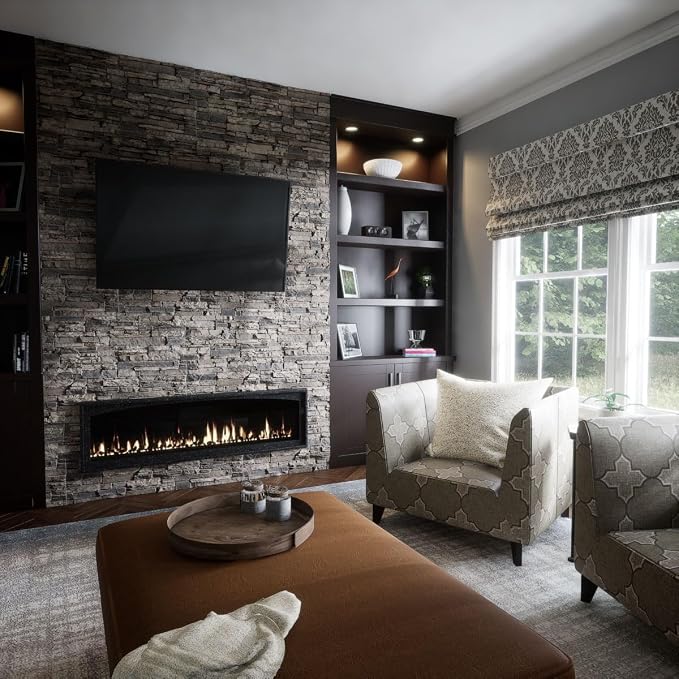 EverStone Canyon Ridge Faux Stone Panel, 45 3/4"W x 24 1/2"H x 1 1/4"D - Image 13