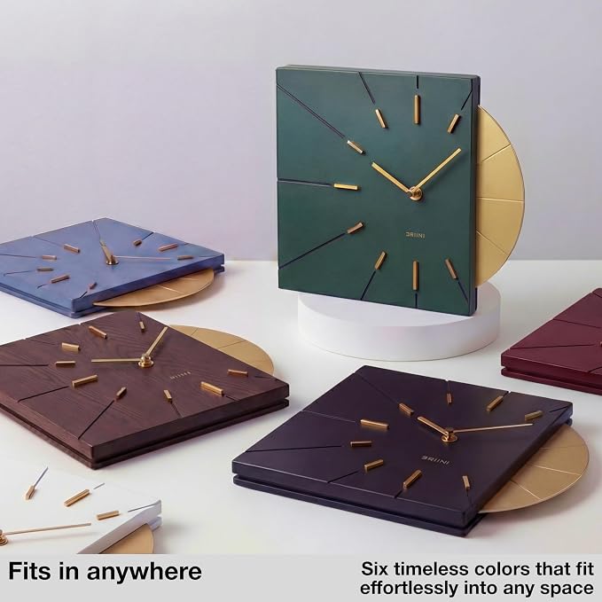 Driini Clocks Mid Century Modern Wall Clock - Image 6
