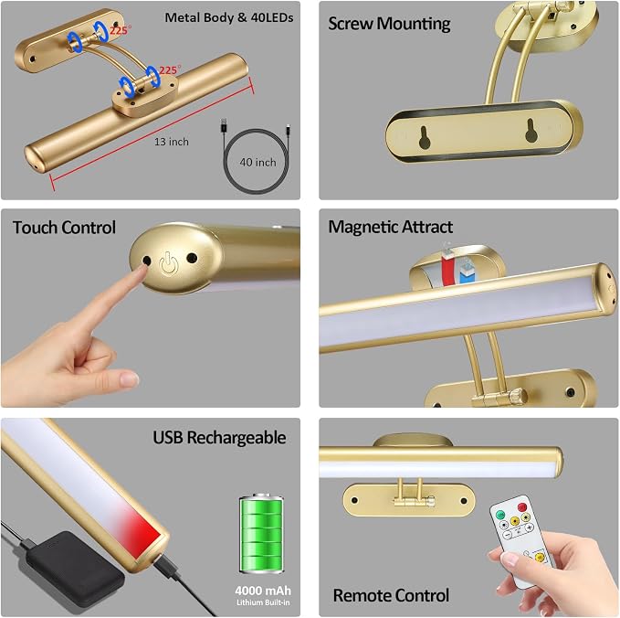 MIOBLUE Rechargeable Picture Light - Image 2