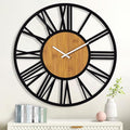 1st owned Wall Clocks for Living Room Decor, Round Silent Little Ticking by Wallclockdecor